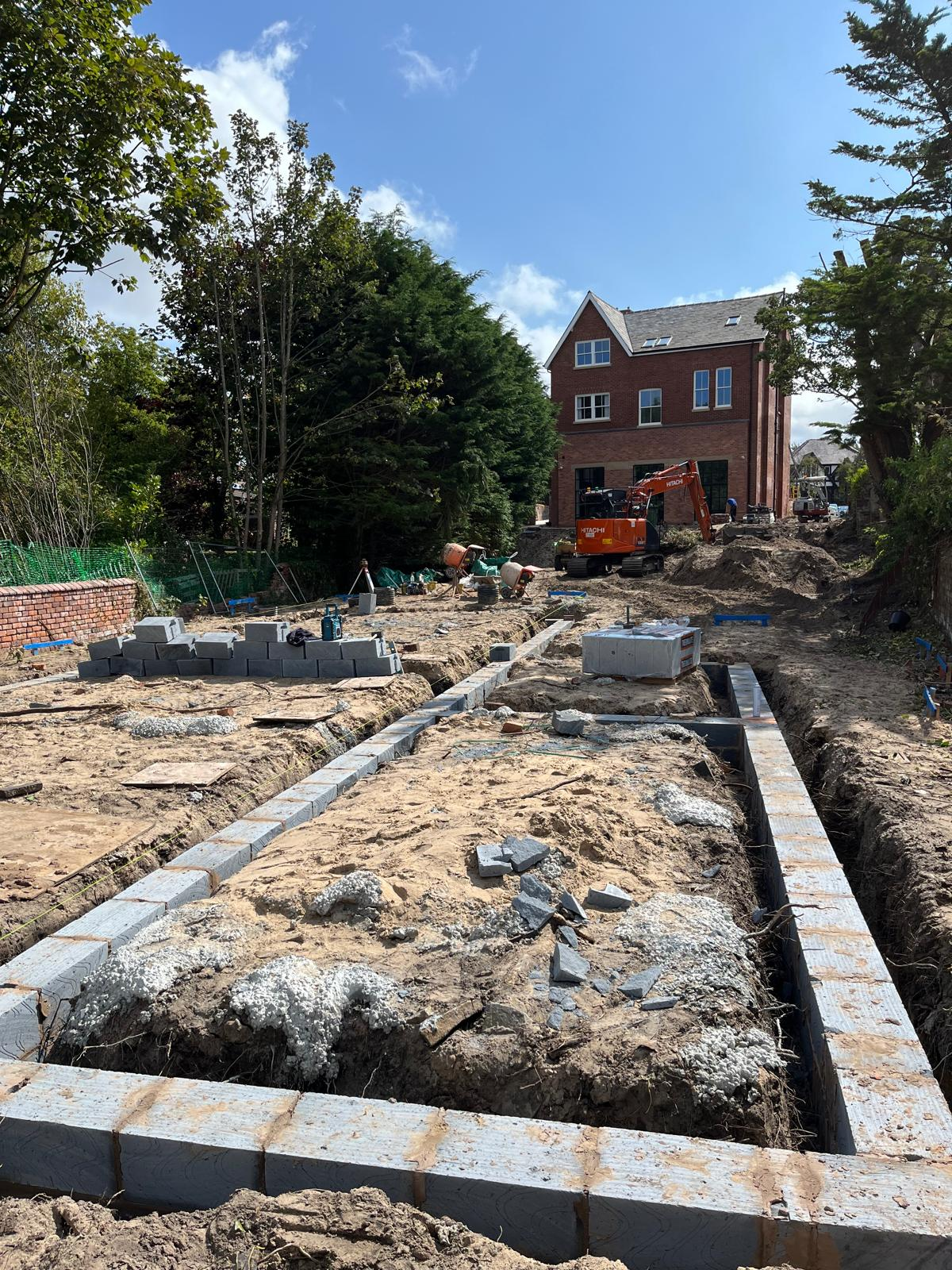 Groundworks project in Westbourne 3