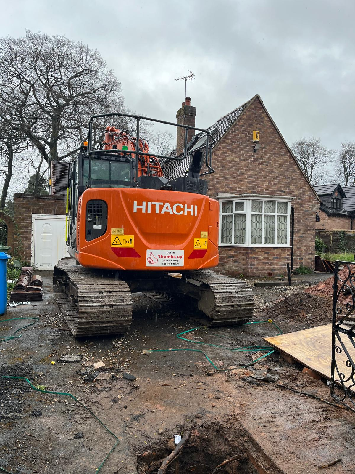 Groundworks project in Woolton 1
