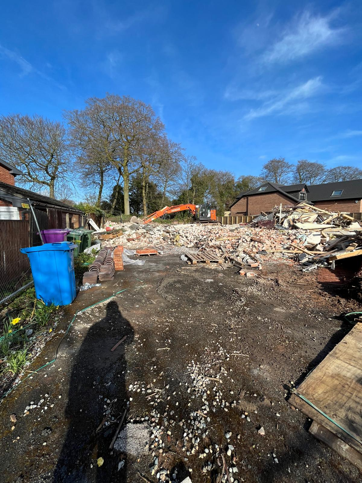 Groundworks project in Woolton 2