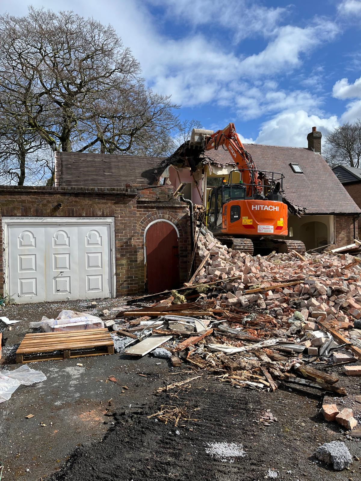 Groundworks project in Woolton 3