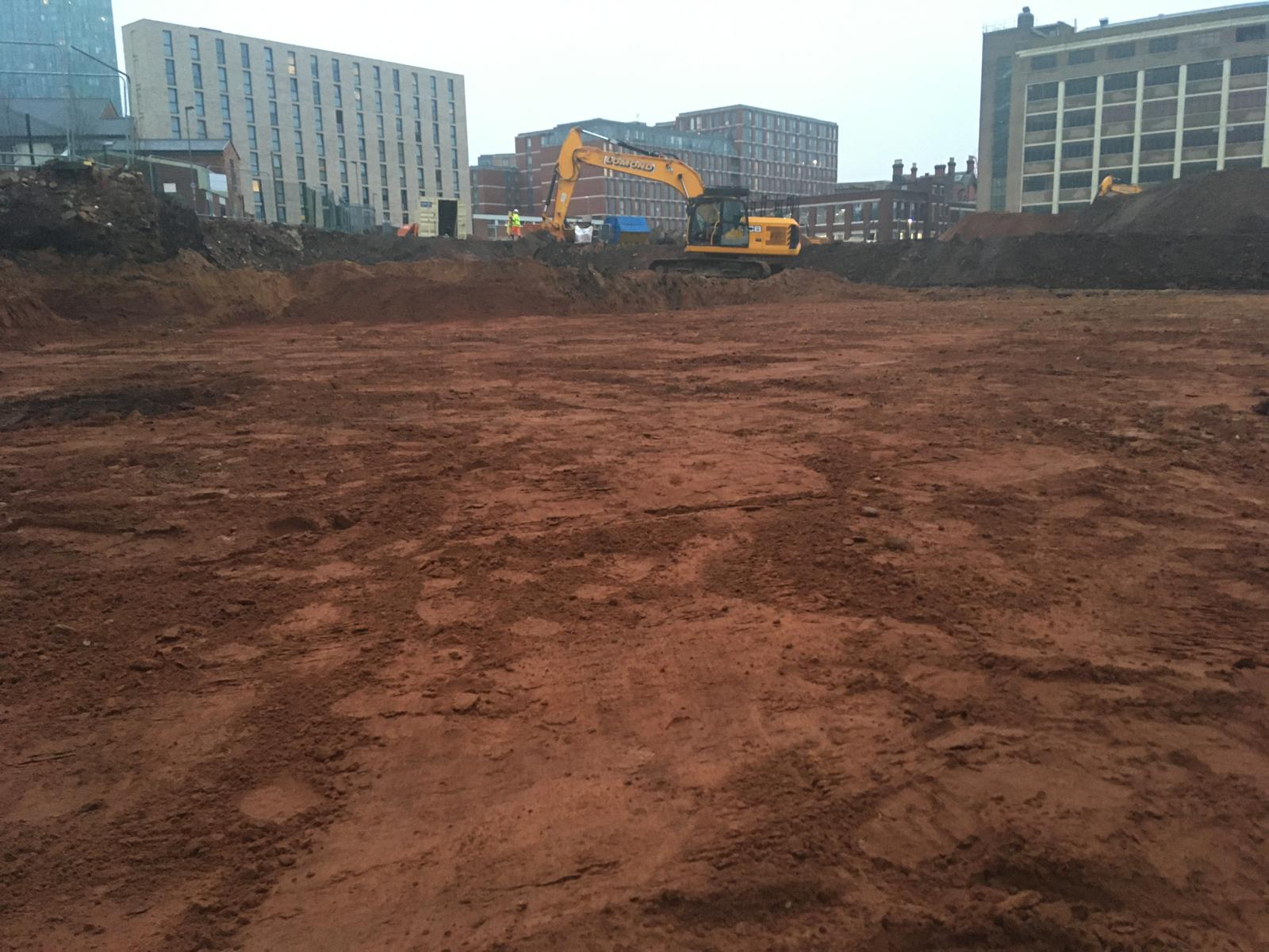 Groundworks project in Birmingham 1
