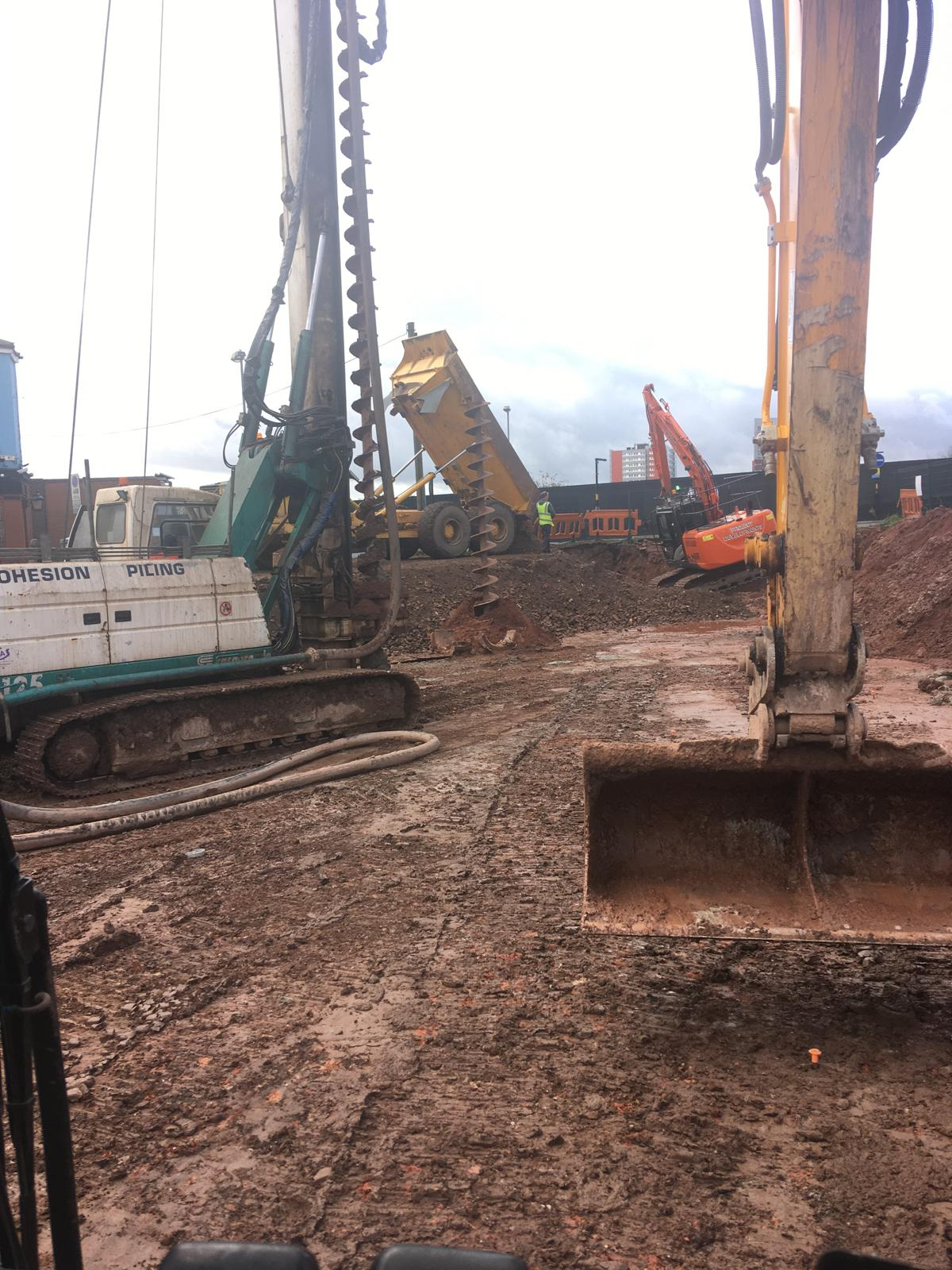 Groundworks project in Birmingham 2