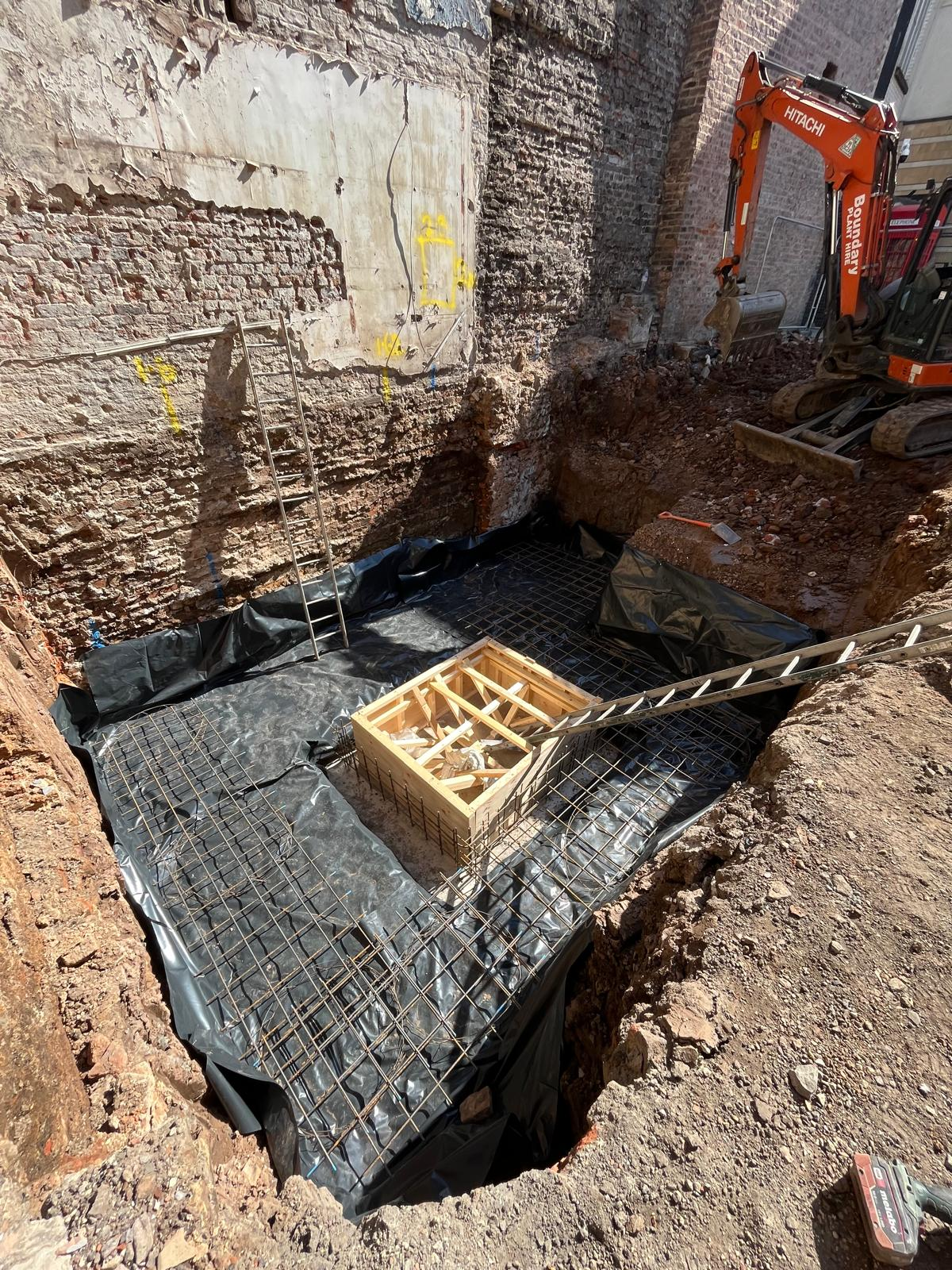 Groundworks project in Birmingham 4