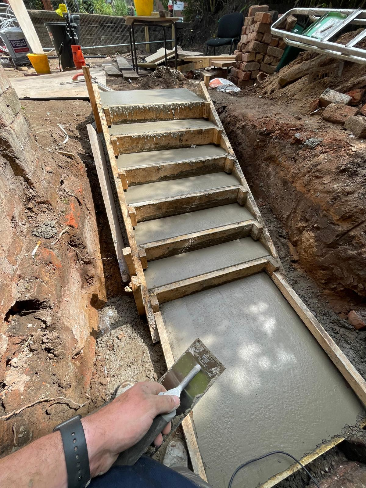 Groundworks project in Sefton Park 1