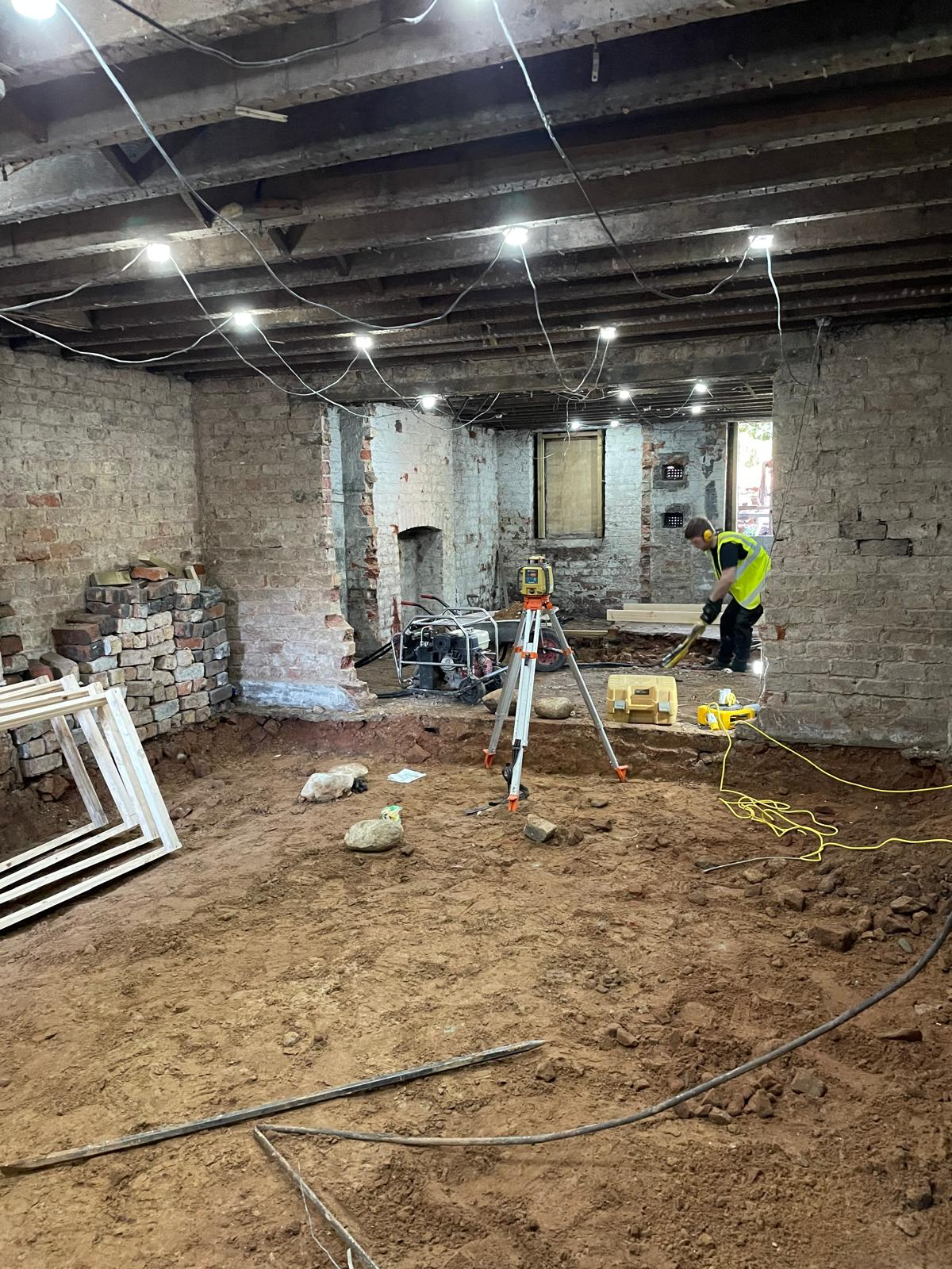 Groundworks project in Sefton Park 2