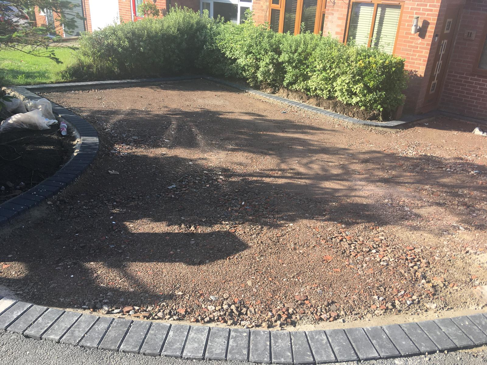 Groundworks project in Vale Close 1